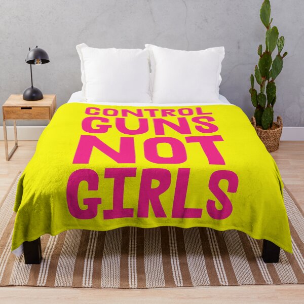Item preview, Control Guns Not Girls - Harris Walz - hot pink 2.0 designed and sold by Thelittlelord.