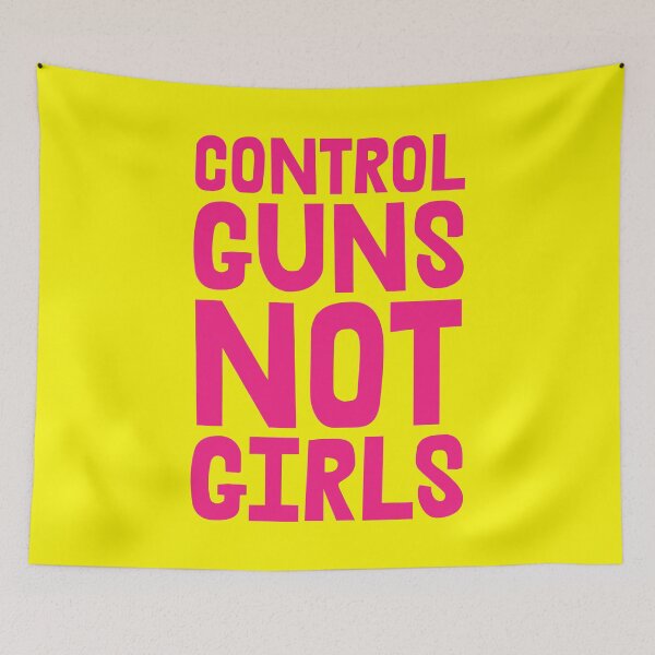 Item preview, Control Guns Not Girls - Harris Walz - hot pink 2.0 designed and sold by Thelittlelord.