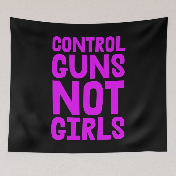 Item preview, Control Guns Not Girls - Harris Walz - violet designed and sold by Thelittlelord.