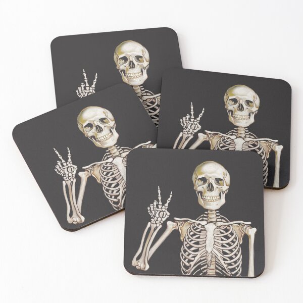 Item preview, Peace, dear ones. Mr. Skeleton says. designed and sold by SaraSumi.