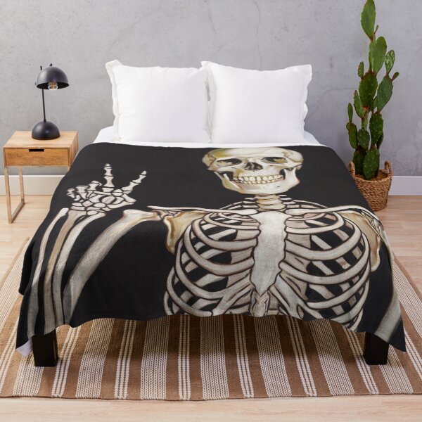 Item preview, Peace, dear ones. Mr. Skeleton says. designed and sold by SaraSumi.