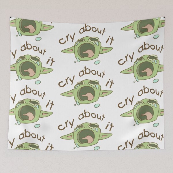 Item preview, Cry About It Sobbing Goblin designed and sold by Knightly Artisan.