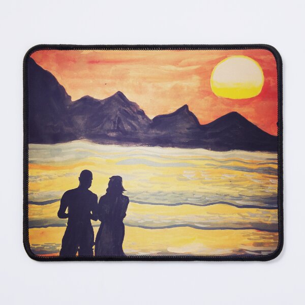 Item preview, Beautiful Sun Set Painting designed and sold by ArtUniverse2050.
