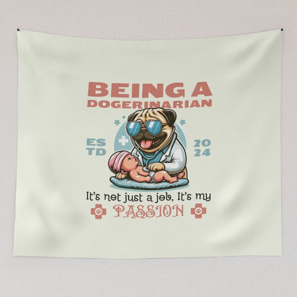 Item preview, Being a dogerinarian designed and sold by Peerless-Prime.
