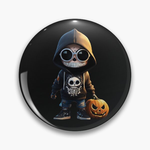 Item preview, Cute Halloween Skeleton designed and sold by Monika Turemka.