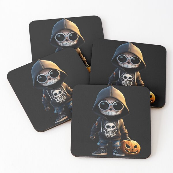 Item preview, Cute Halloween Skeleton designed and sold by Monika Turemka.
