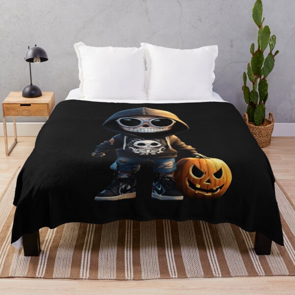 Item preview, Cute Halloween Skeleton designed and sold by Monika Turemka.