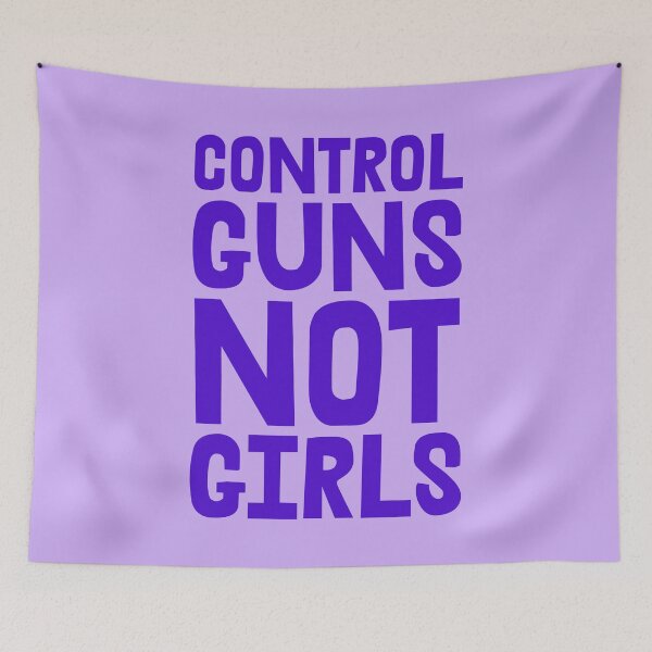 Item preview, Control Guns Not Girls - Harris Walz - purple 2.0 designed and sold by Thelittlelord.