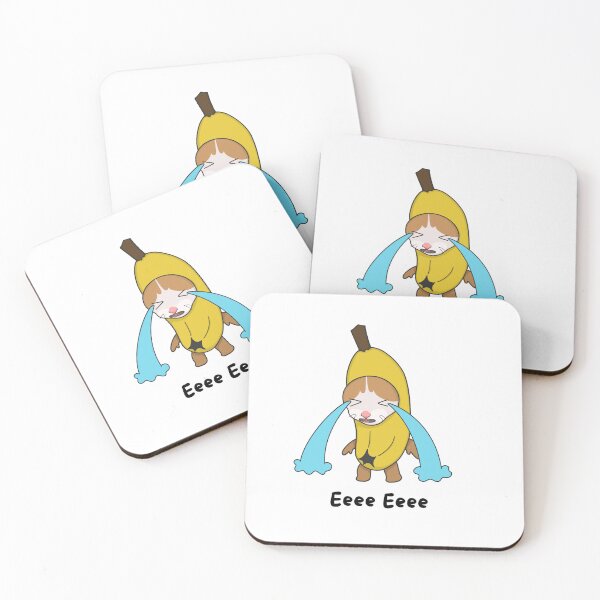 Item preview, Cry Banana Sad Crying Cat Meme Eee Eee  designed and sold by Sketchbook Studio by Aqsaa.