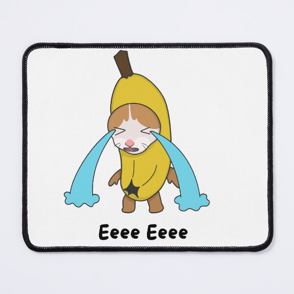 Item preview, Cry Banana Sad Crying Cat Meme Eee Eee designed and sold by Sketchbook Studio by Aqsaa.