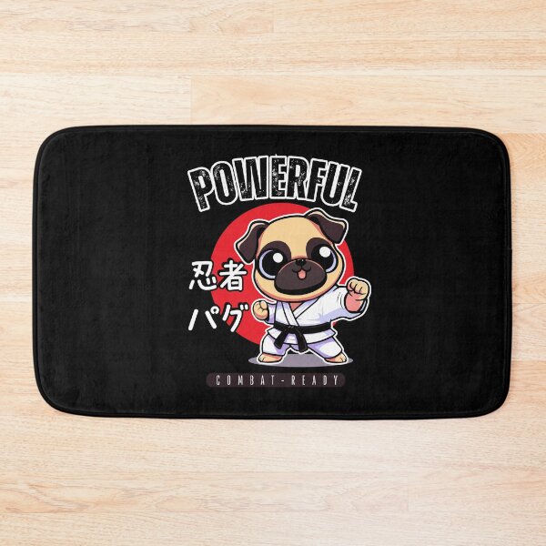 Item preview, Powerful ninja pug, Combat-ready designed and sold by antcpjr682.