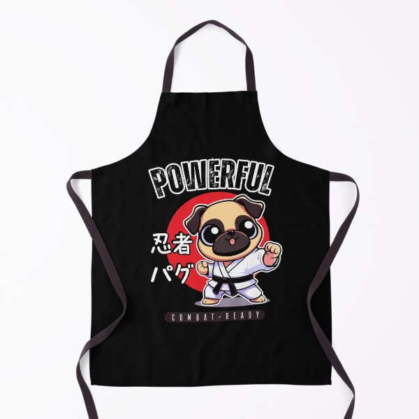 Item preview, Powerful ninja pug, Combat-ready designed and sold by antcpjr682.
