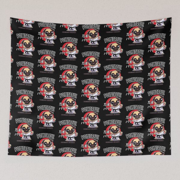Item preview, Powerful ninja pug, Combat-ready designed and sold by antcpjr682.