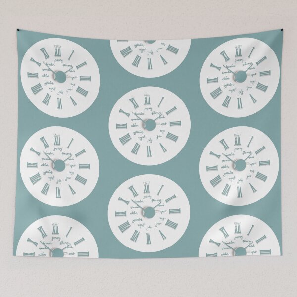 Item preview, The Annual Clock designed and sold by AnnabellaRh.