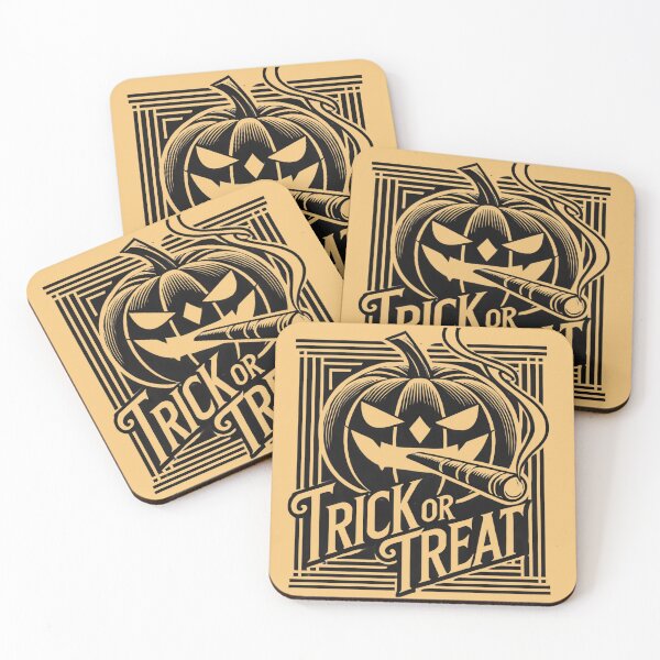 Item preview, Jack o Lantern Smoking Cigar - Trick or Treat - StogieTribe - Halloween designed and sold by stogietribe.