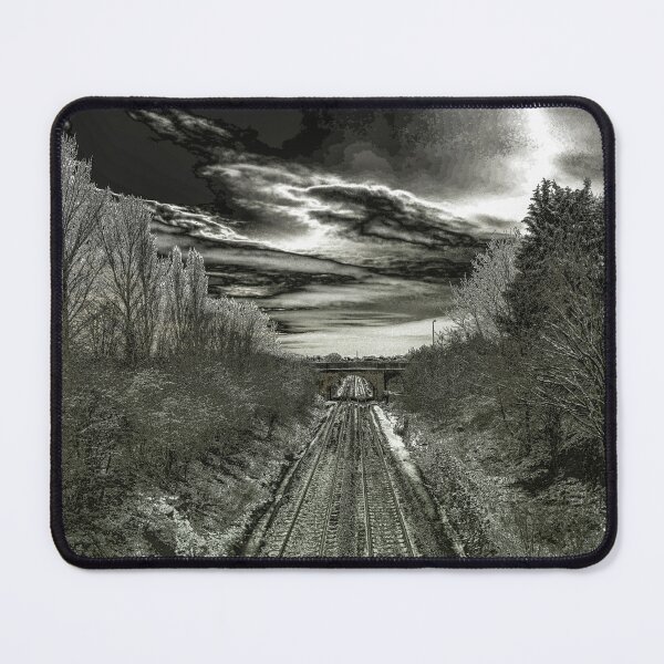 Item preview, Winter Train track Scene designed and sold by Mrcorbett.