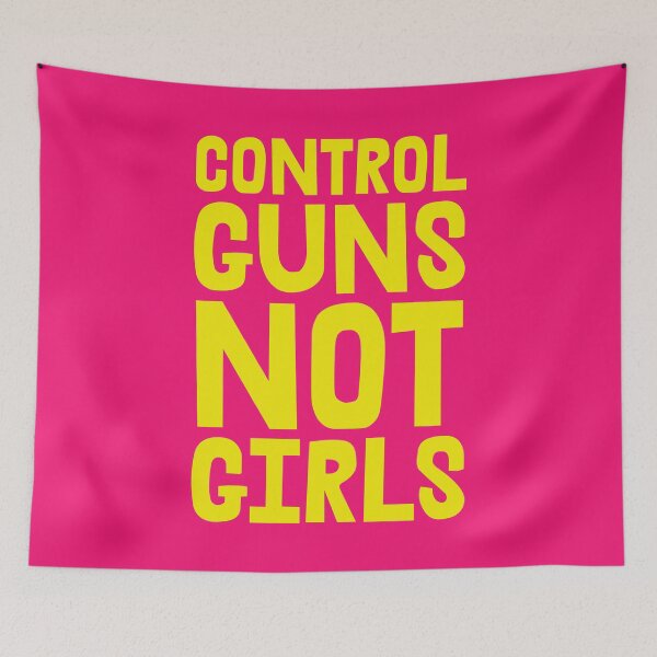 Item preview, Control Guns Not Girls - Harris Walz - yellow 2.0 designed and sold by Thelittlelord.