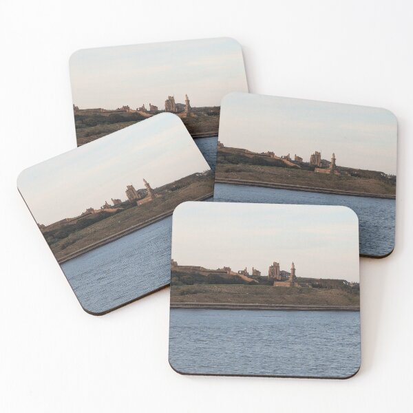 Item preview, Tynemouth Priory and Castle with the Collingwood Monument from the River Tyne, near Newcastle designed and sold by CLHawley.