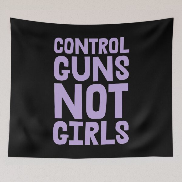 Item preview, Control Guns Not Girls - Harris Walz - lavender designed and sold by Thelittlelord.