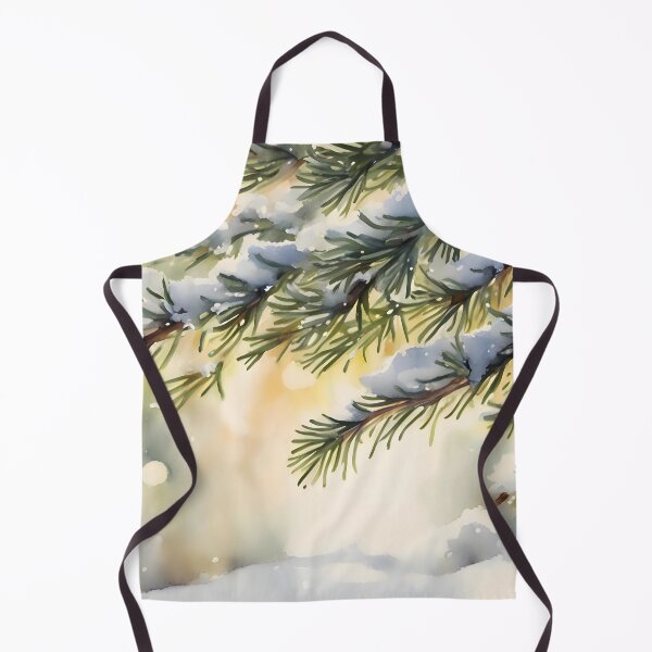 Item preview, Snowy Fir Twigs Taking a Sunbath designed and sold by CalmnessbyChoice.