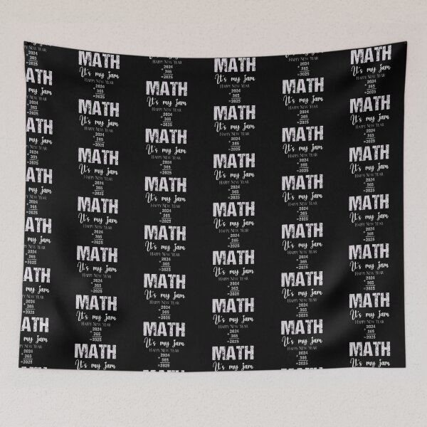 Item preview, Funny MATH It’s My Jam Happy New Year 2025 Math Teacher Math Student designed and sold by Creat-Des.