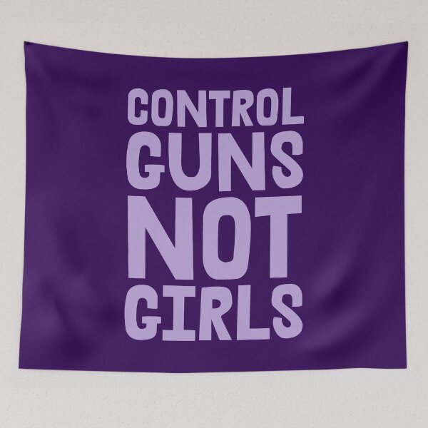 Item preview, Control Guns Not Girls - Harris Walz - lavender 2.0 designed and sold by Thelittlelord.