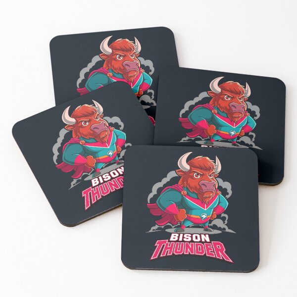 Item preview, Bison Thunder A Cool Superhero designed and sold by TheArtOfPat.