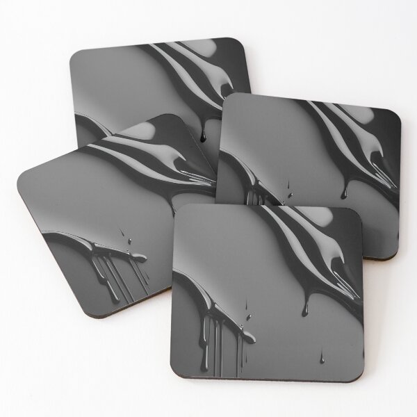 Item preview, Matte Black with Glossy Drips designed and sold by Have Mercy.
