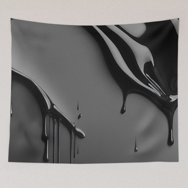 Item preview, Matte Black with Glossy Drips designed and sold by Have Mercy.