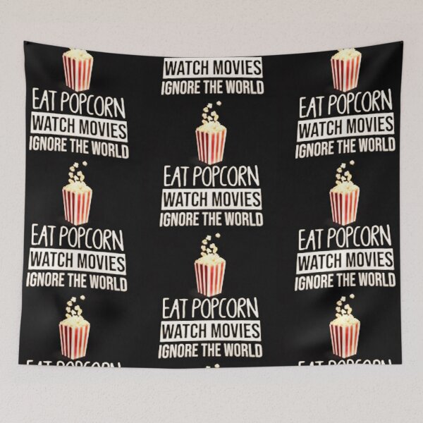 Item preview, Eat popcorn - Popcorn Meme - Perfect for Movie Lovers and Snack Enthusiasts designed and sold by Earth Nature Creations.