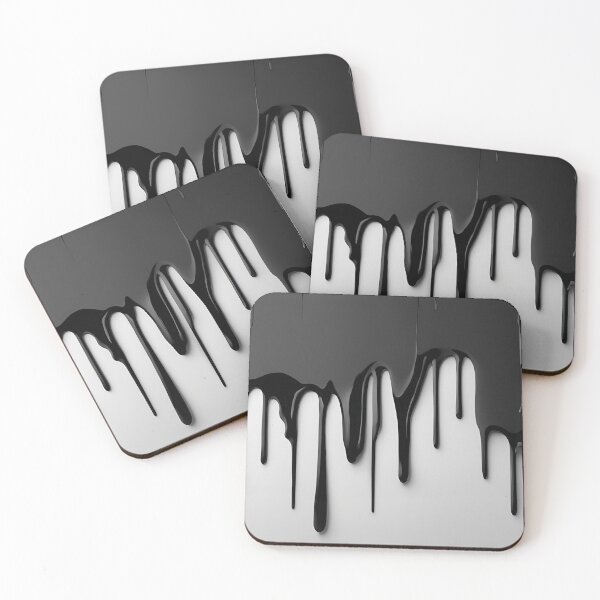 Item preview, Matte Black with Glossy Drips designed and sold by Have Mercy.