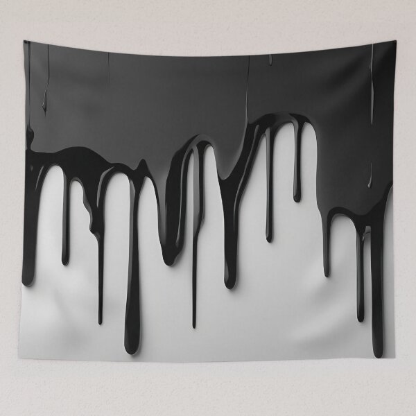 Item preview, Matte Black with Glossy Drips designed and sold by Have Mercy.