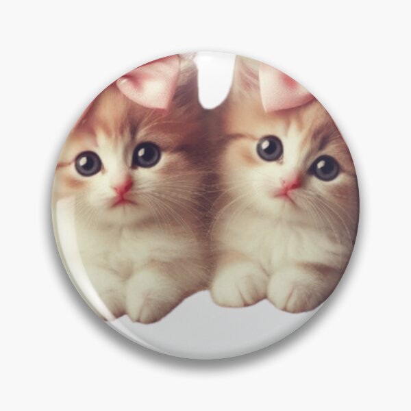 Item preview, Vintage Kittens Wearing Bows - Cute Retro Cat Stickers designed and sold by dreambigdrive38.