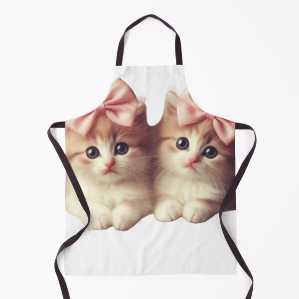 Item preview, Vintage Kittens Wearing Bows - Cute Retro Cat Stickers designed and sold by dreambigdrive38.