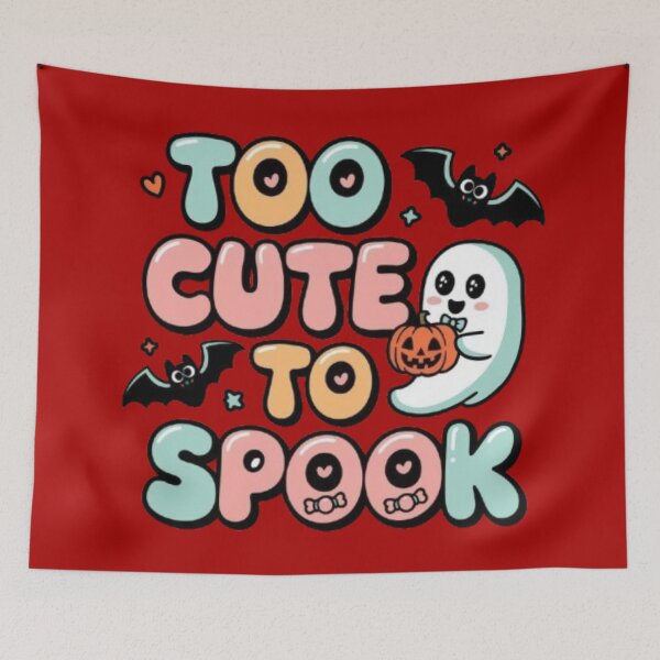 Item preview, cute ghost too cute to be scary designed and sold by catcraftss.