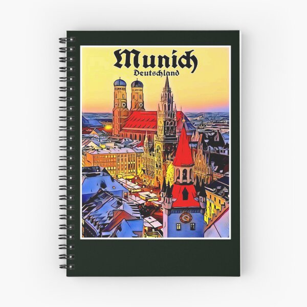 Item preview, Munich Deutschland Germany Vintage Travel and Tourism Advertising Poster Print designed and sold by posterbobs.