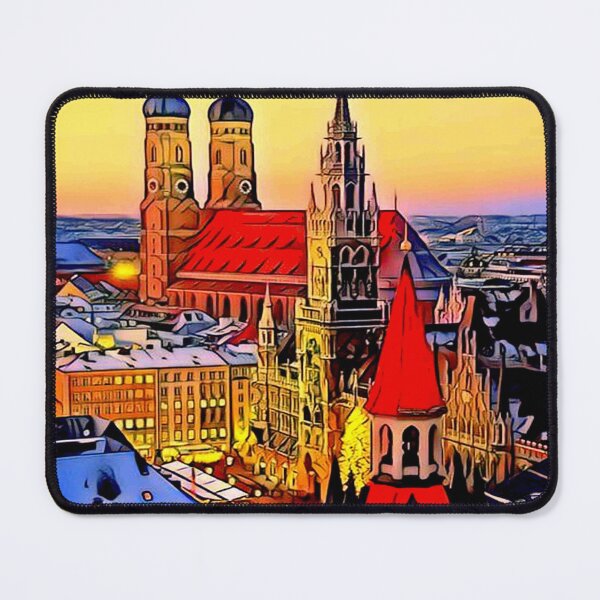 Item preview, Munich Deutschland Germany Vintage Travel and Tourism Advertising Poster Print designed and sold by posterbobs.