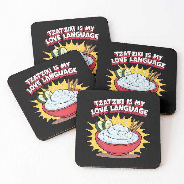 Item preview, Tzatziki Is My Love Language | Fun Greek Food Lover Illustration designed and sold by BNCH44.