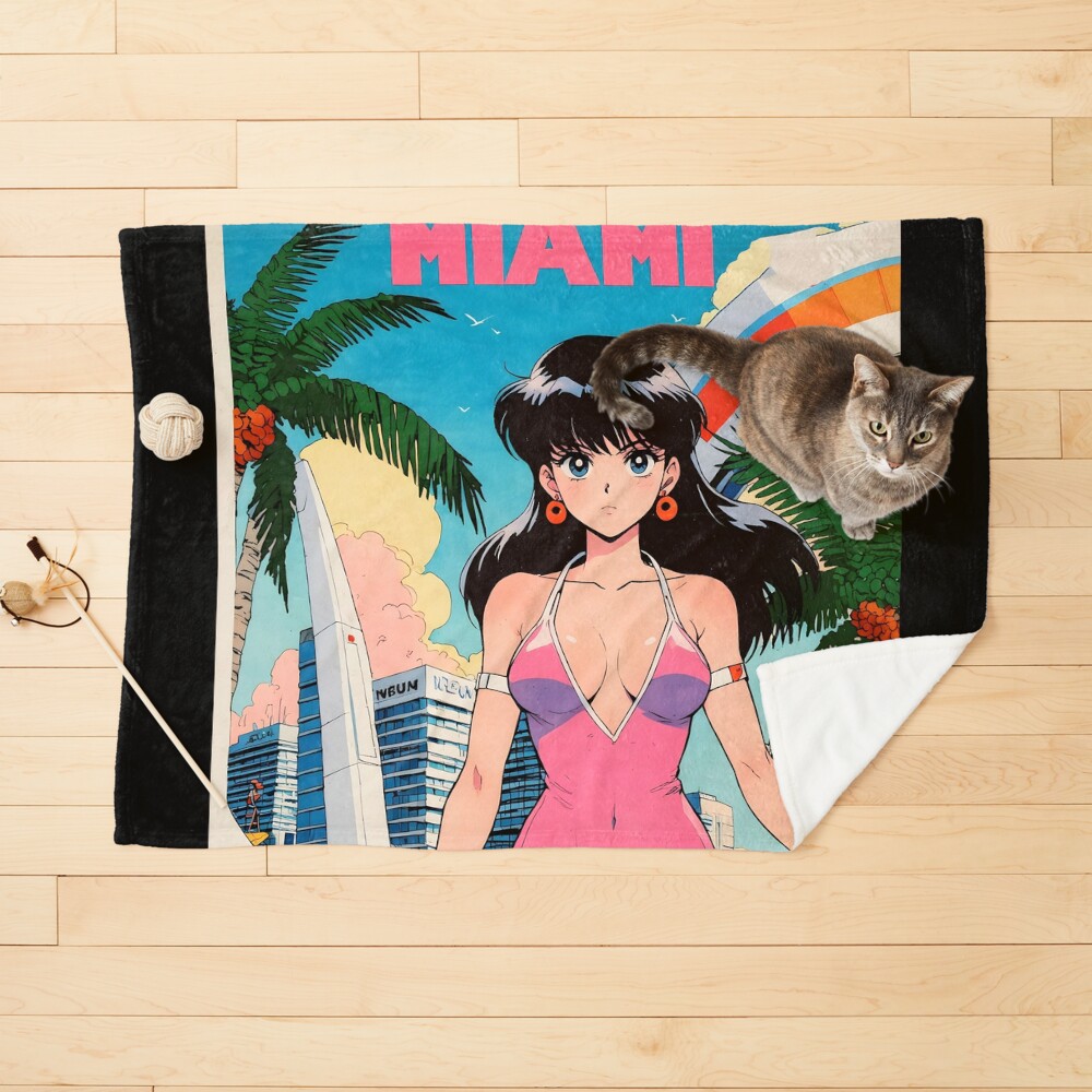 Item preview, Pet Blanket designed and sold by Retro-Anime9.