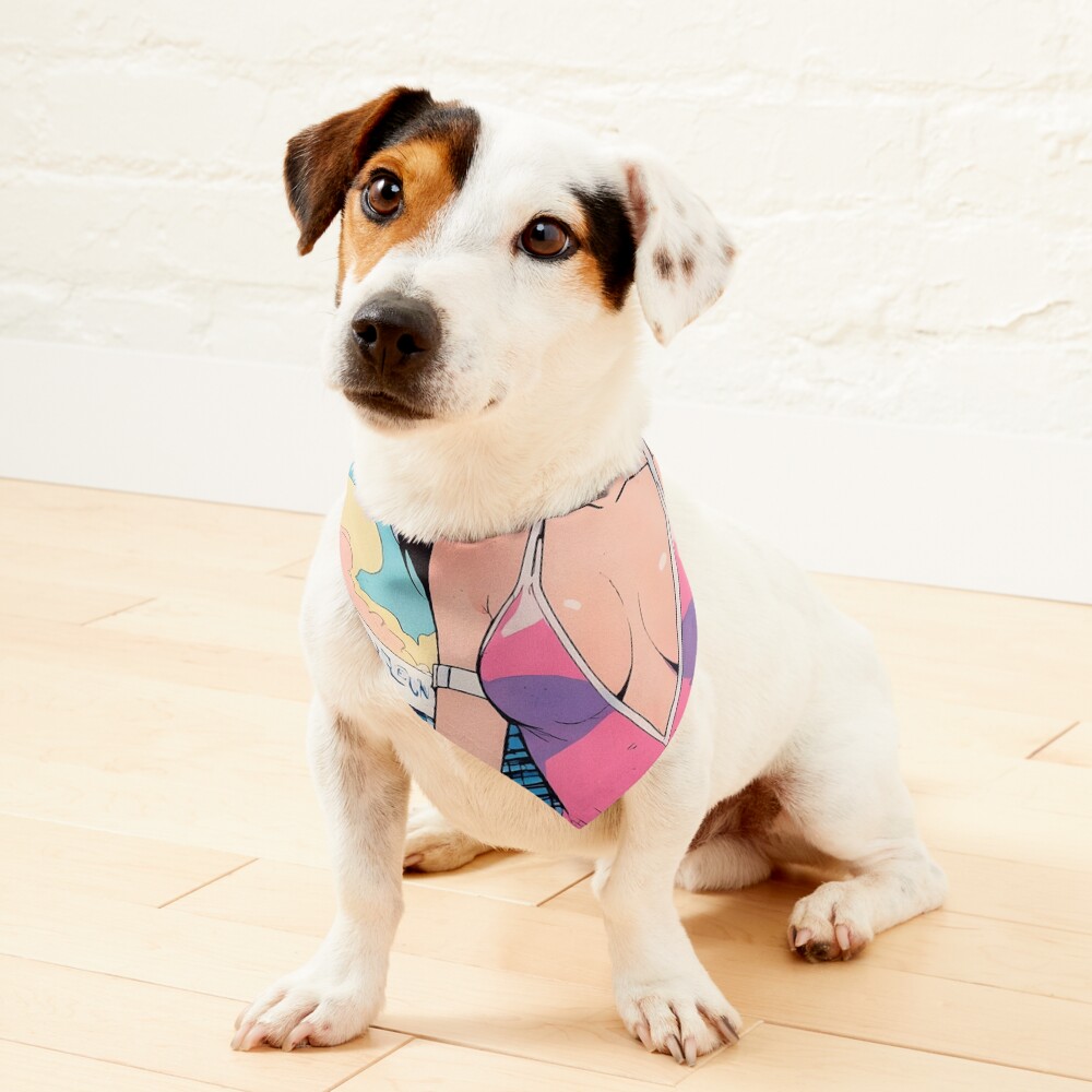 Item preview, Pet Bandana designed and sold by Retro-Anime9.