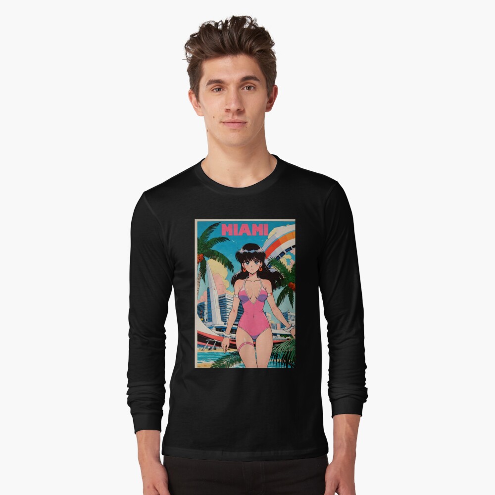 Item preview, Long Sleeve T-Shirt designed and sold by Retro-Anime9.