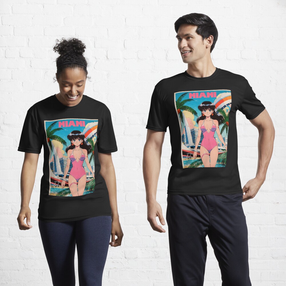 Item preview, Active T-Shirt designed and sold by Retro-Anime9.