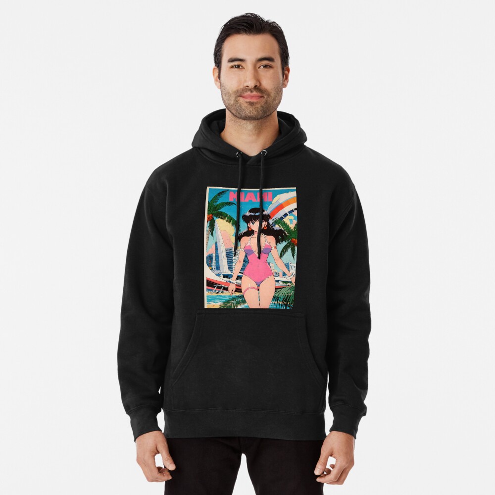 Item preview, Pullover Hoodie designed and sold by Retro-Anime9.