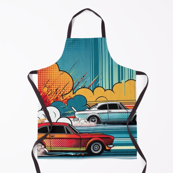 Item preview, street racing in retro style designed and sold by Nataschaaa.