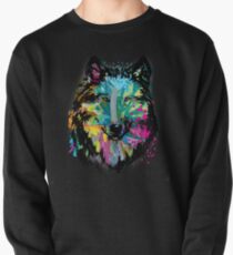 Colorful Lone Wolf Pullover