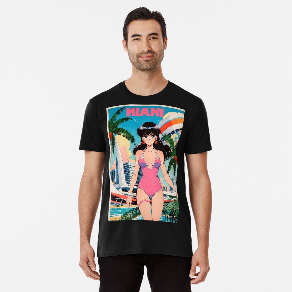 Item preview, Premium T-Shirt designed and sold by Retro-Anime9.