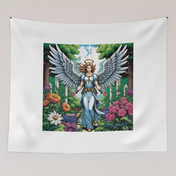Item preview, A angel in Garden designed and sold by DreamistStore.