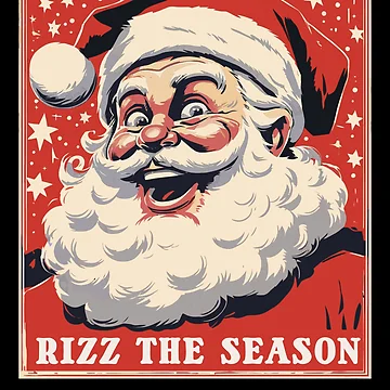 Artwork thumbnail, Rizz The Season Funny Rizz Santa Rizzler Santa Rizz Gear by DynamicDesign