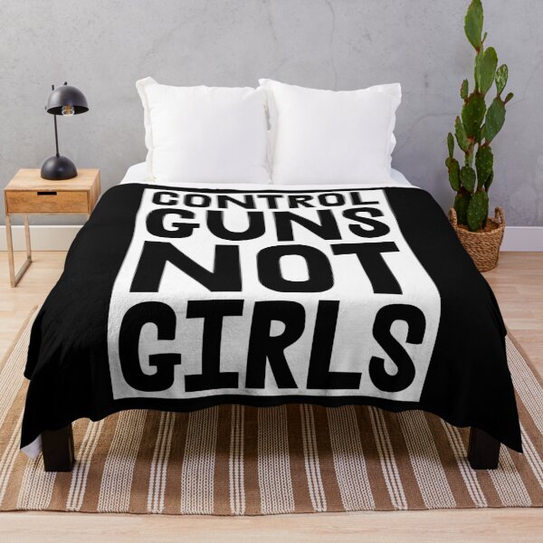 Item preview, Control Guns Not Girls - Harris Walz - white cutout designed and sold by Thelittlelord.