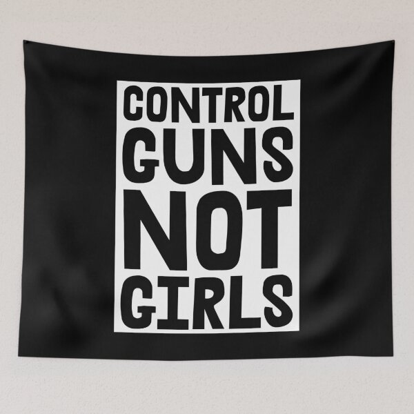 Item preview, Control Guns Not Girls - Harris Walz - white cutout designed and sold by Thelittlelord.